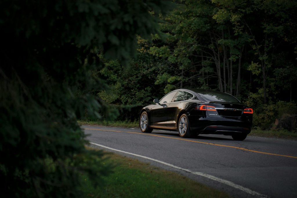 car on road