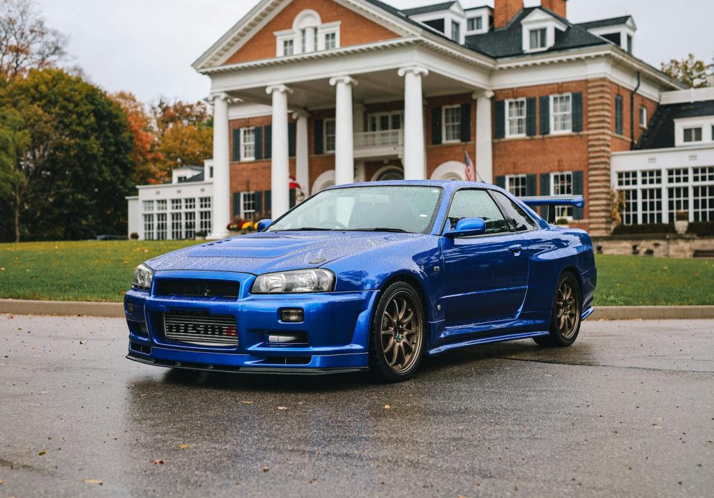 Nissan Skyline GT-R Parked on the Driveway