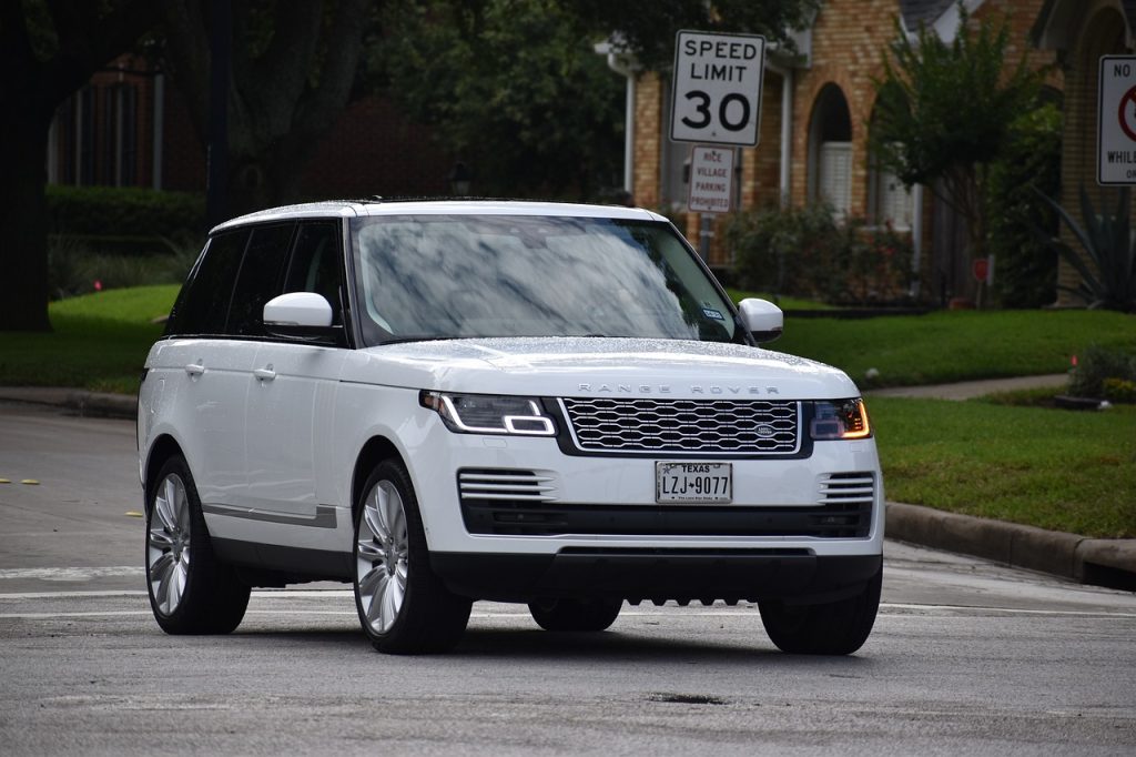 range rover, suv, car