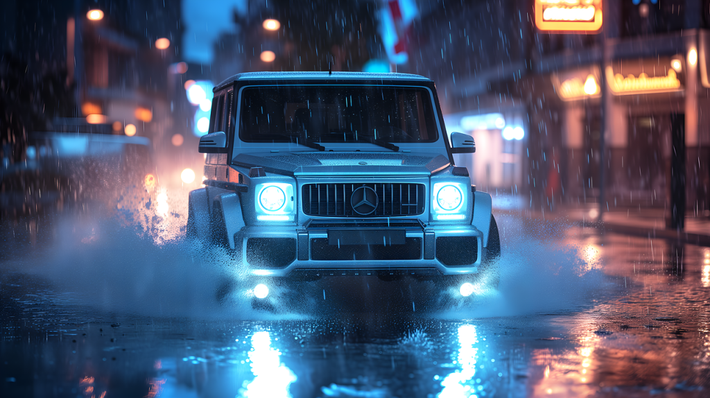 ai generated, mercedes benz g class, mercedes benz